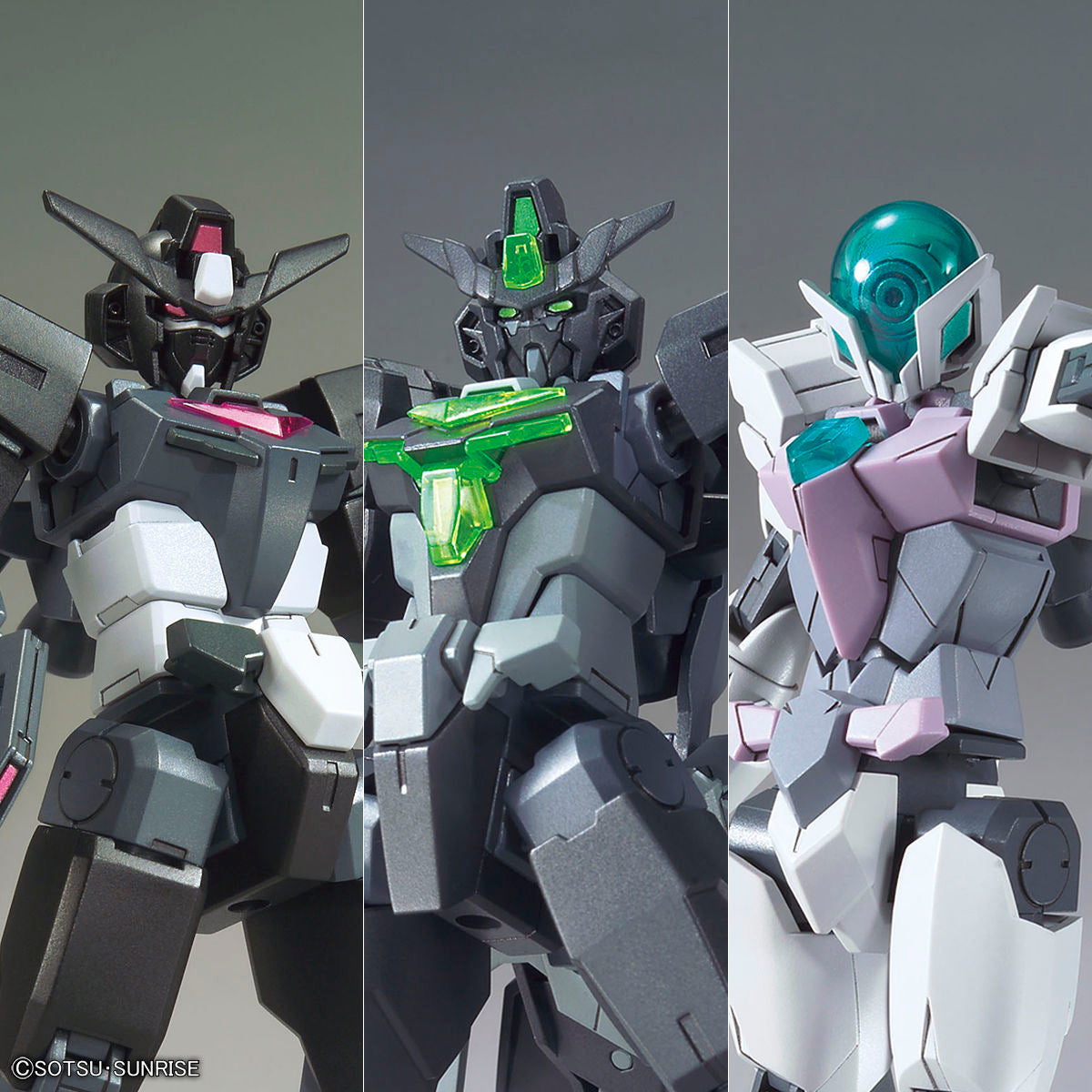 HG 1/144 Gundam Base Limited Core Gundam & Core Gundam II & Alscore Gundam [Low Visibility Ver.]