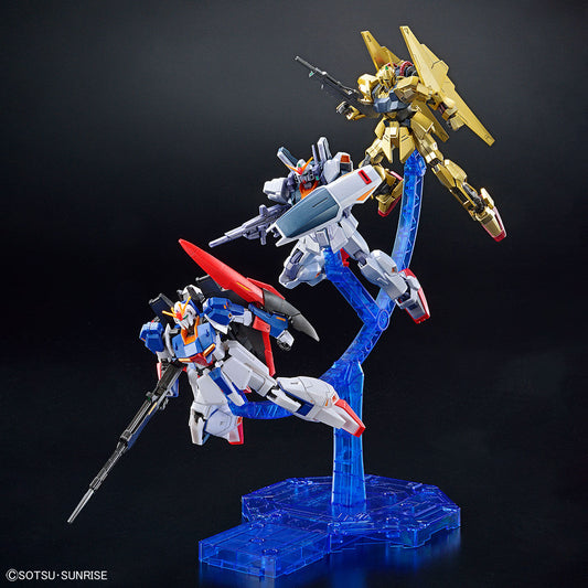 HG 1/144 Gundam Base Limited Zeta Gundam [U.C.0088]/Hyakushiki/Gundam Mk-II (AEUG Spec) Set [Grips Campaign Special Color]