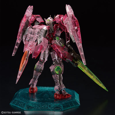RG 1/144 Gundam Base Limited 00-raiser [Trans-Am Clear] Plastic Model