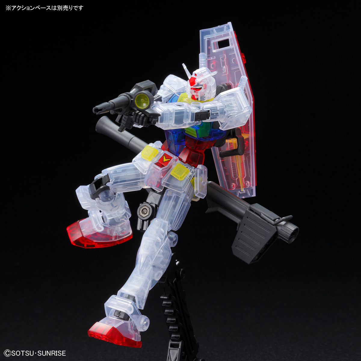 BANDAI [Event Limited] HG 1/144 RX-78-2 Gundam Clear Color Ver. Mobile Suit Gundam