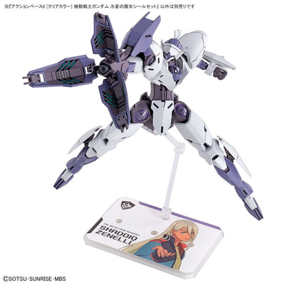 Action Base 6 [Clear Color] Mobile Suit Gundam Mercury Witch Sticker Set