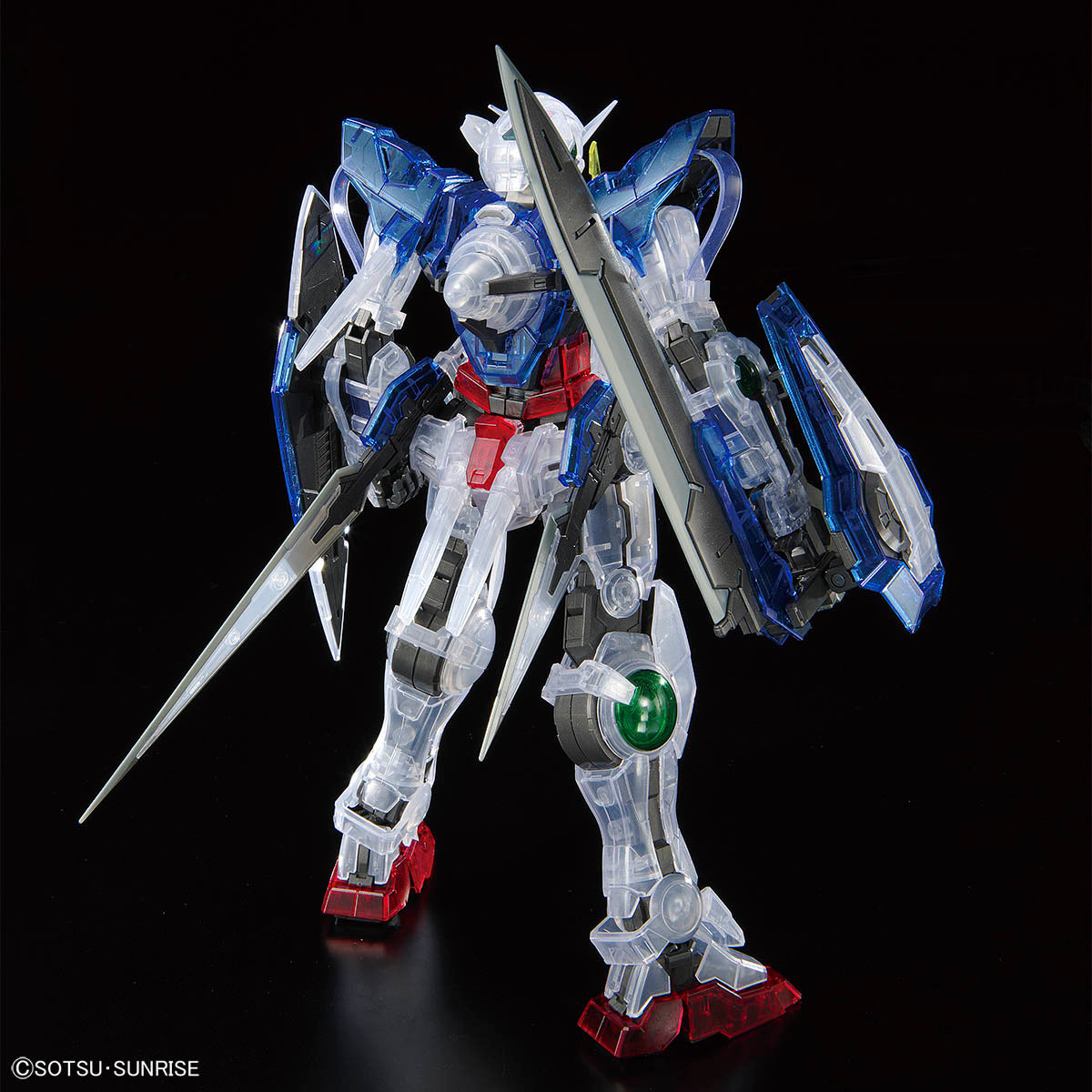 MG 1/100 Gundam Base Limited Gundam Exia [Clear Color