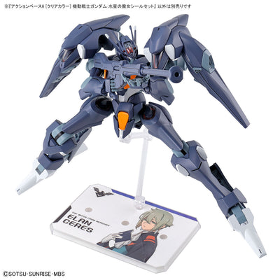 Action Base 6 [Clear Color] Mobile Suit Gundam Mercury Witch Sticker Set