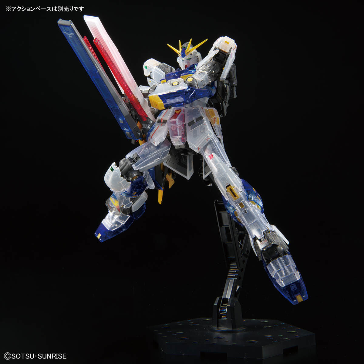 GUNDAM SIDE-F RG 1/144 RX-93ff ν Gundam [Clear Color] – Samurai Models