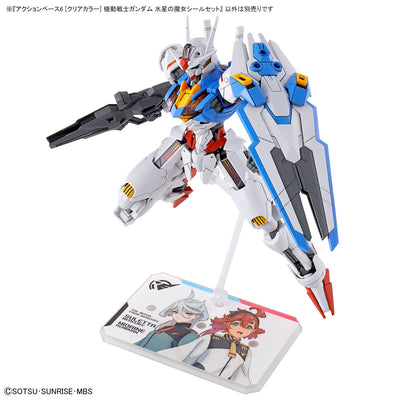 Action Base 6 [Clear Color] Mobile Suit Gundam Mercury Witch Sticker Set