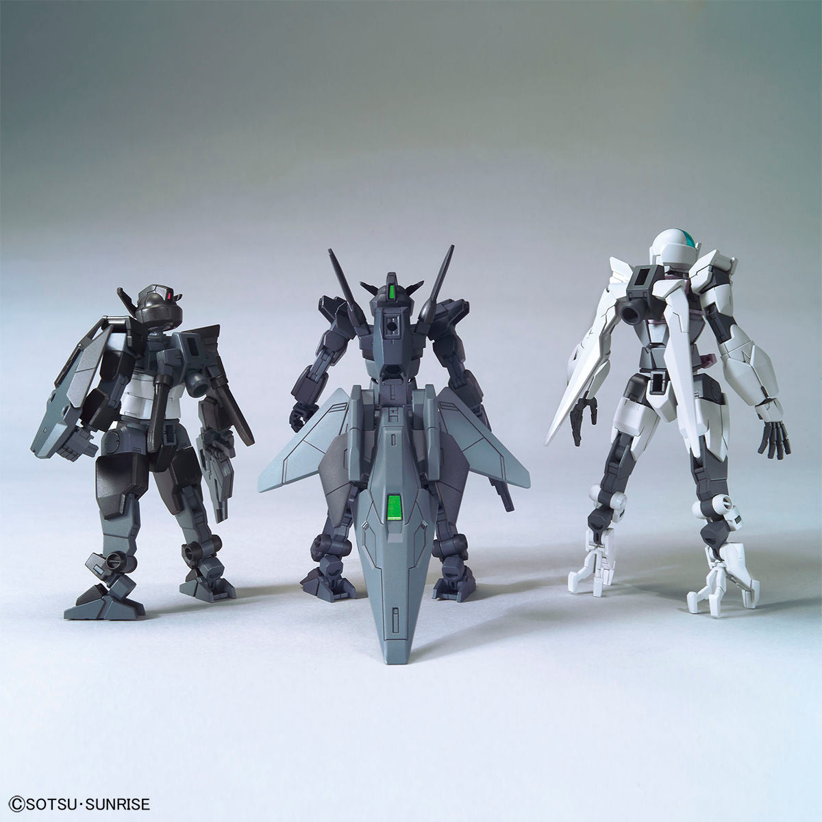 HG 1/144 Gundam Base Limited Core Gundam & Core Gundam II & Alscore Gundam [Low Visibility Ver.]
