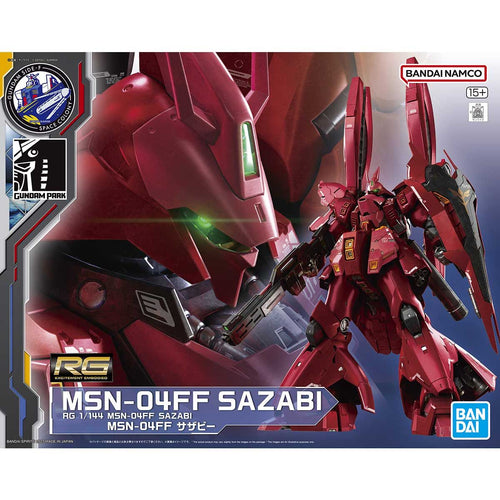 GUNDAM SIDE-F RG 1/144 MSN-04FF Sazabi