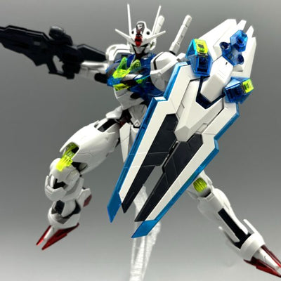 Mobile Suit Gundam The Witch of Mercury limited A Prize: FULL MECHANICS 1/100 Gundam Aerial Solid Clear