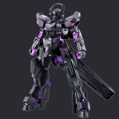 1/144 HG Gundam Schwarzette (Recirculation Color/Neon Purple
