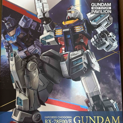 Brand new and unopened GUNDAM NEXT FUTURE PAVILION EXPO2025 Chogokin RX-78F00/E Gundam