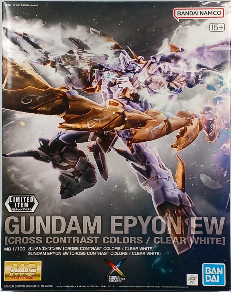 MG 1/100 Gundam Epyon EW [Cross Contrast Colors / Clear White] - Hyper Plastic Model Fest 2024 Exclusive - Gunpla - Master Grade by Bandai Spirits