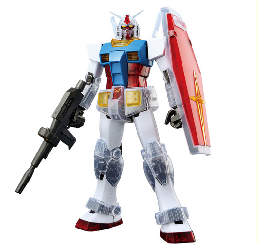 MG 1/100 RX-78-2 Gundam Ver.2.0 Solid Clear Reverse | Ichiban Kuji Last One Award - Gunpla - MG by Bandai Spirits