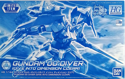 HGBD 1/144 Gundam Double O Diver [Dive into Dimension Clear] - Gundam Build Divers [Event Limited] - Gunpla - HG by Bandai Spirits