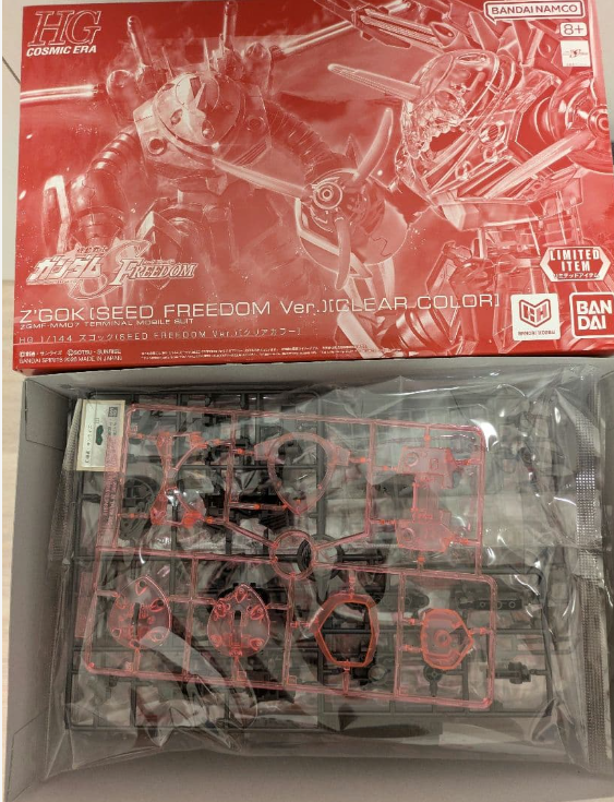HG 1/144 Zogok (SEED FREEDOM Ver.) [Clear Color] — Event Limited