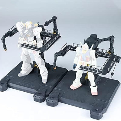 Hangar Diorama Base 1/144 RG MG Model Quality Improvement Base Freely Combined Plastic Model Diorama Base