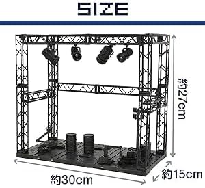 Diorama Base System Base Gunpla Stage Hangar (27cm x 30cm x 15cm)