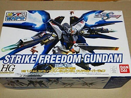 [Gunpla EXPO Limited] HG 1/144 Strike Freedom Gundam Clear Color Ver.