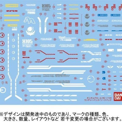 BANDAI MG 1/100 Ale Strike Gundam Ver.RM Launcher Striker/Sword Striker Pack  Premium Bandai