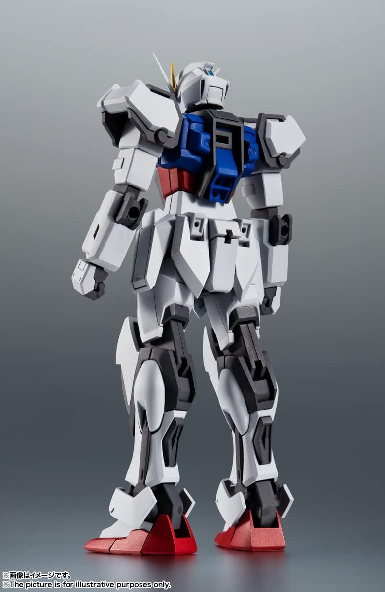 ROBOT Spirits Mobile Suit Gundam SEED [SIDE MS] GAT-X105 Strike Gundam ver. A.N.I.M.E. Approximately 125mm PVC & ABS Painted Movable Figure