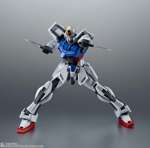 ROBOT Spirits Mobile Suit Gundam SEED [SIDE MS] GAT-X105 Strike Gundam ver. A.N.I.M.E. Approximately 125mm PVC & ABS Painted Movable Figure