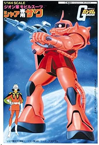 Mobile Suit Gundam 1/144 Char's Zaku  Gunpla