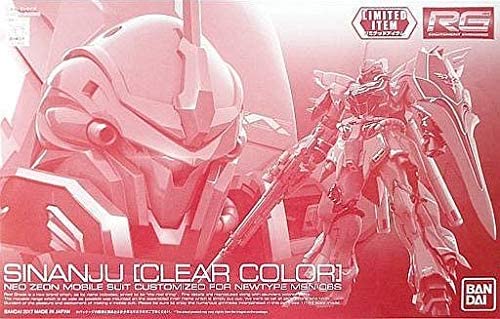 Event limited item RG 1/144 Sinanju [clear color]