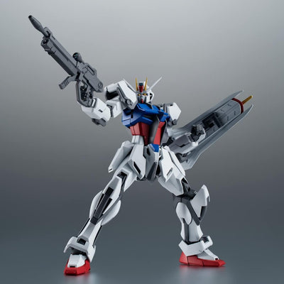 ROBOT Spirits Mobile Suit Gundam SEED [SIDE MS] GAT-X105 Strike Gundam ver. A.N.I.M.E. Approximately 125mm PVC & ABS Painted Movable Figure