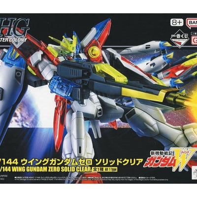 1/144 HGAC Wing Gundam Zero Solid Clear "Ichiban Kuji Mobile Suit Gundam Gunpla 2024" E Prize