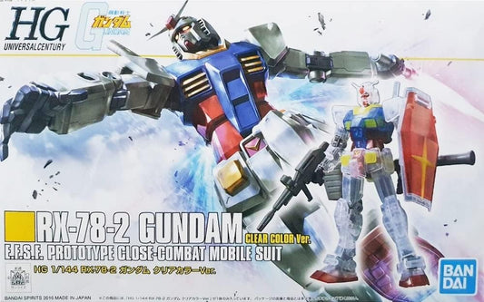 BANDAI [Event Limited] HG 1/144 RX-78-2 Gundam Clear Color Ver. Mobile Suit Gundam