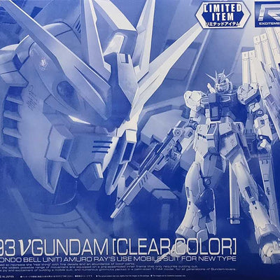 Event limited item RG 1/144 ν Gundam [Clear Color]