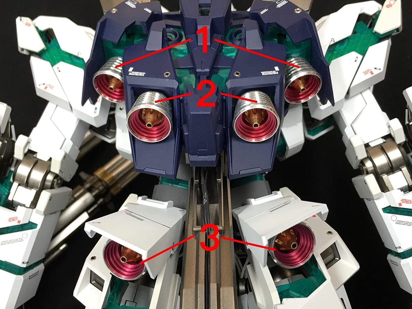 PG 1/60 Metal Vernier Set for Unicorn Gundam (Mobile Suit Gundam UC) (PG 1/60 Metal Vernier Set for RX-0 Unicorn Gundam Perfectibility & Divine Expansion Set)