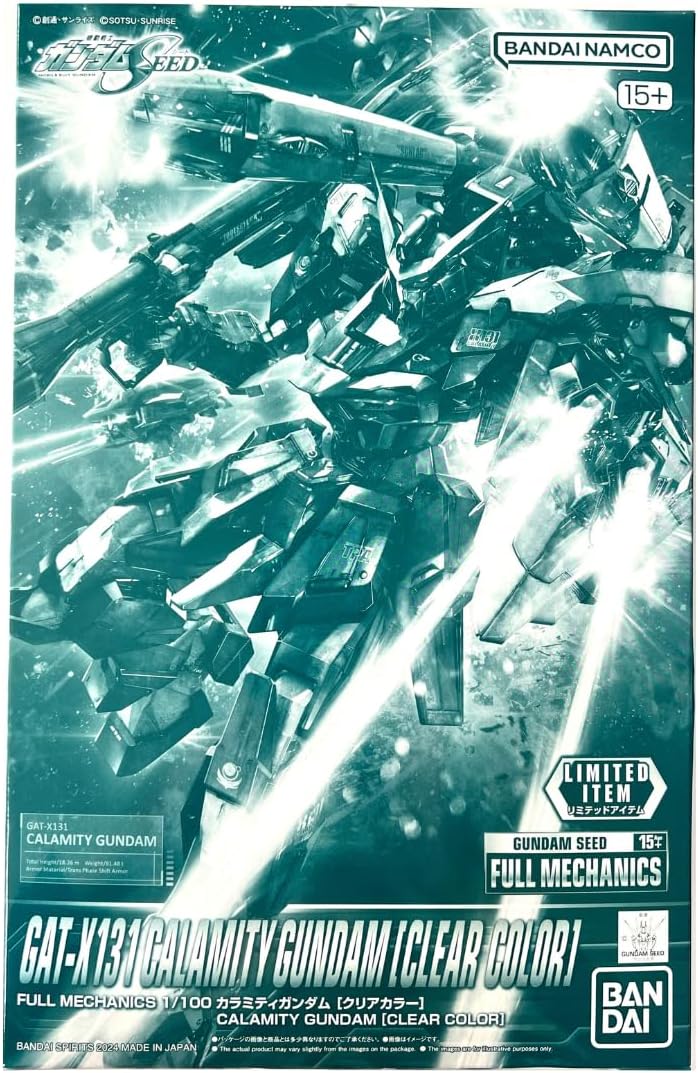 Event limited item FULL MECHANICS 1/100 Calamity Gundam [Clear Color]