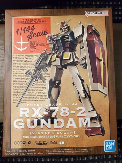 Limited ENTRY GRADE 1 144 RX-78-2 [Vintage Color] HYPER PLAMO　2024