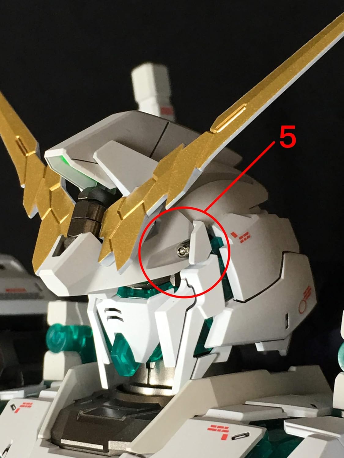 PG 1/60 Metal Vernier Set for Unicorn Gundam (Mobile Suit Gundam UC) (PG 1/60 RX-0 Unicorn Gundam)