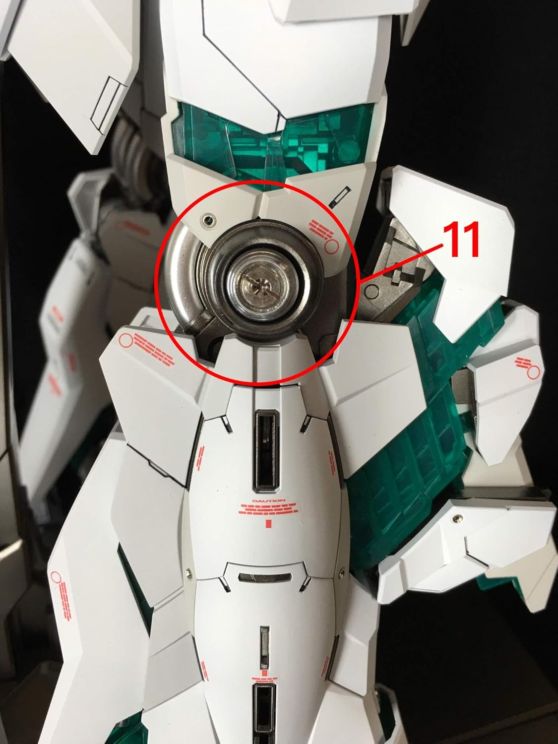 PG 1/60 Metal Vernier Set for Unicorn Gundam (Mobile Suit Gundam UC) (PG 1/60 RX-0 Unicorn Gundam)
