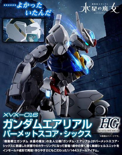 BANDAI HG 1/144 Gundam Aerial Parmet Score Six Premium Bandai Witch of Mercury