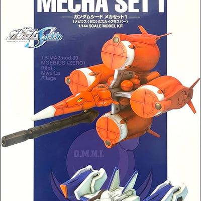 EX Model 1/144 SEED Mecha Set 1 Mobius Zero & Sky Grasper Gunpla