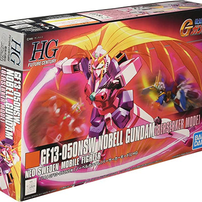 HGFC Mobile Fighter G Gundam GF13-050NSW Nobel Gundam Berserker Mode 1/144 Scale