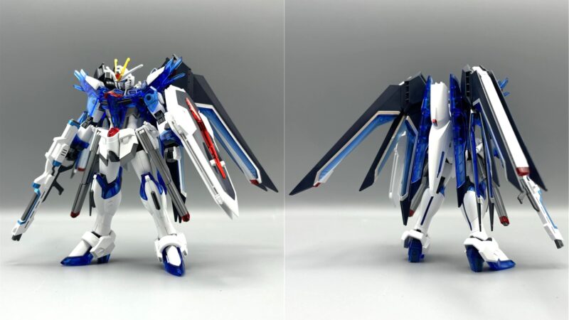 Gundam Seed Freedom 2024 C Prize: HG 1/144 Rising Freedom Gundam Solid Clear