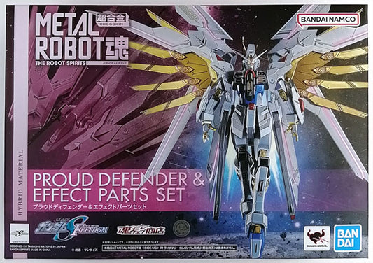 Gundam Seed Freedom METAL ROBOT Spirits <SIDE MS> Proud Defender & Effect Parts Set Premium Bandai