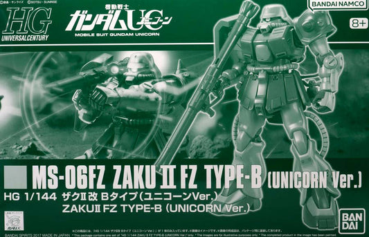 HG 1/144 Zaku II Kai B Type (Unicorn Ver.)  Premium Bandai Gunpla