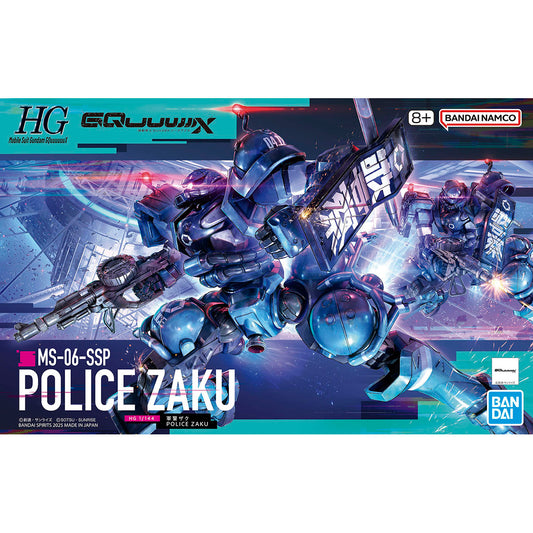 Mobile Suit Gundam GQuuuuuuX HG 1/144 Military and Police Zaku