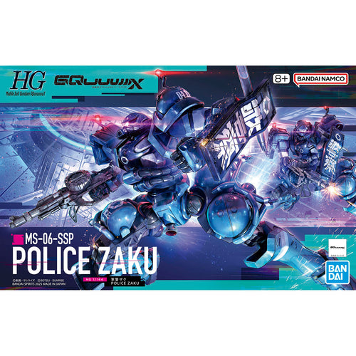 Mobile Suit Gundam GQuuuuuuX HG 1/144 Military and Police Zaku