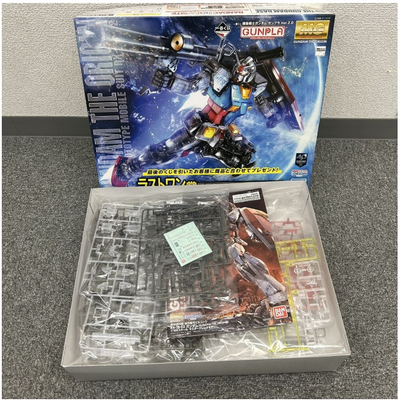 Ichiban Kuji Last One Prize MG1/100 RX-78-02 Solid Clear/Reverse Limited