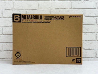 METAL BUILD Freedom Gundam CONCEPT 2 SNOW SPARKLE Ver. Premium Bandai