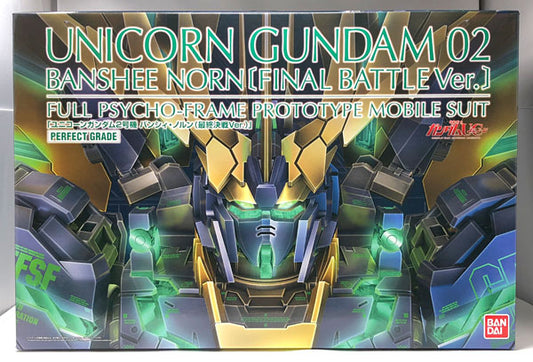 PG 1/60 RX-0[N] Unicorn Gundam 2nd Unit Banshee Norn (Final Battle Ver.) Premium Bandai