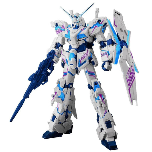 RG 1/144 Unicorn Gundam - Bilibili 10th Anniversary Master Kawaguchi Color Design - Gunpla - Real Grade by Bandai Spirits