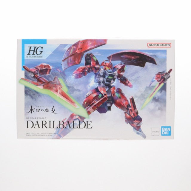 HG Mobile Suit Gundam Witch of Mercury Darilvalde 1/144 scale color-coded plastic model