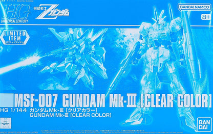 Gundam Base Exclusive Event Limited Item HG 1/144 Gundam Mk-III [Clear Color]