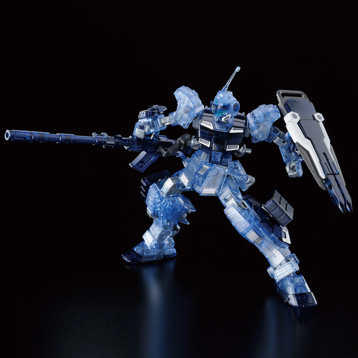 HG 1/144 Gundam Base Limited Pale Rider (Ground Warfare Heavy Equipment Specification) [Clear Color]